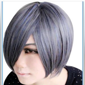 Gray Short Bob Wig - Fashionable Women's Hair